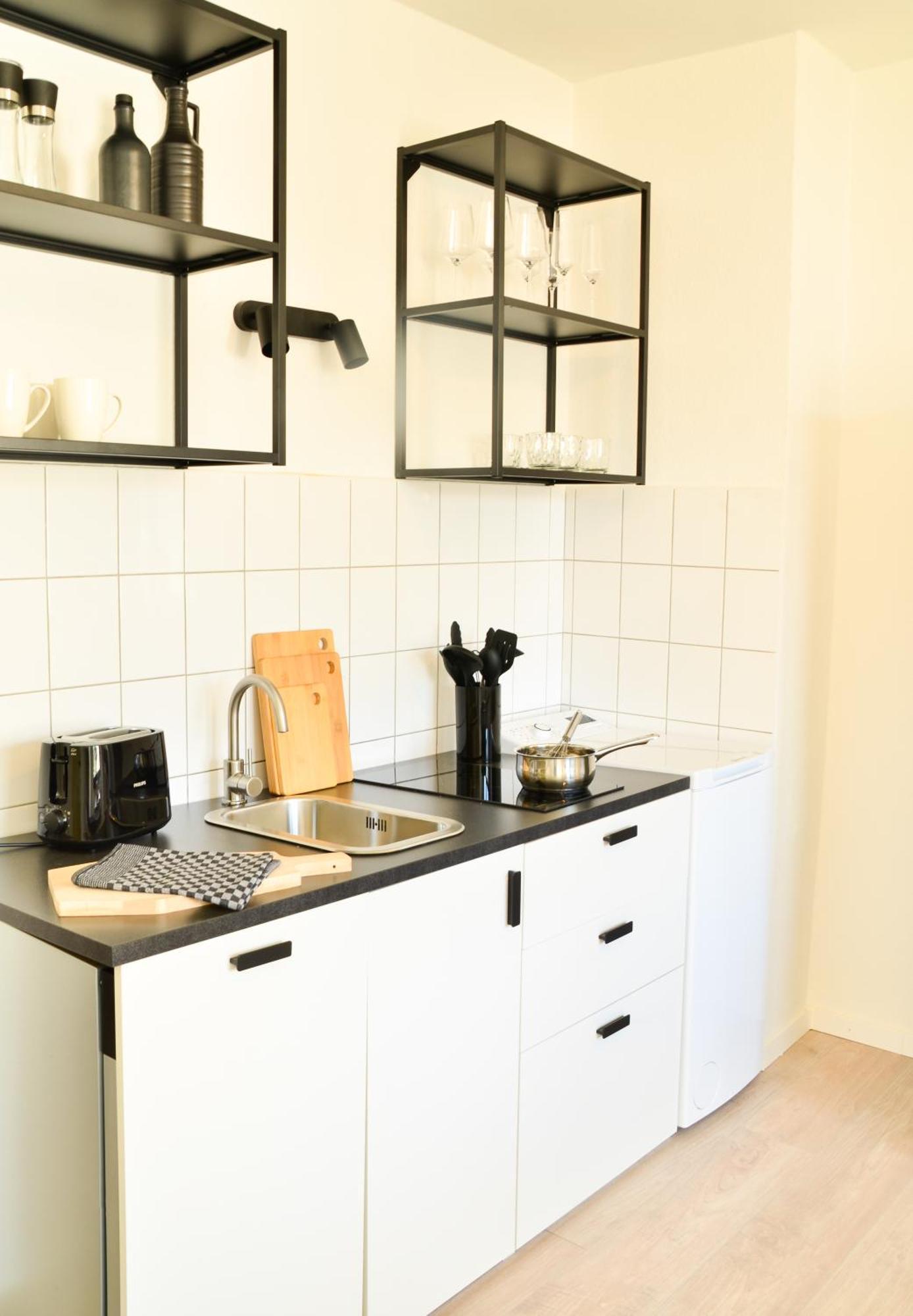 Milpau Bottrop 2 - Modernes Und Zentrales Premium-Apartment Fuer 4 Personen Mit Queensize-Bett Und Einzelbetten - Netflix, Nespresso Und Smart-Tv ภายนอก รูปภาพ